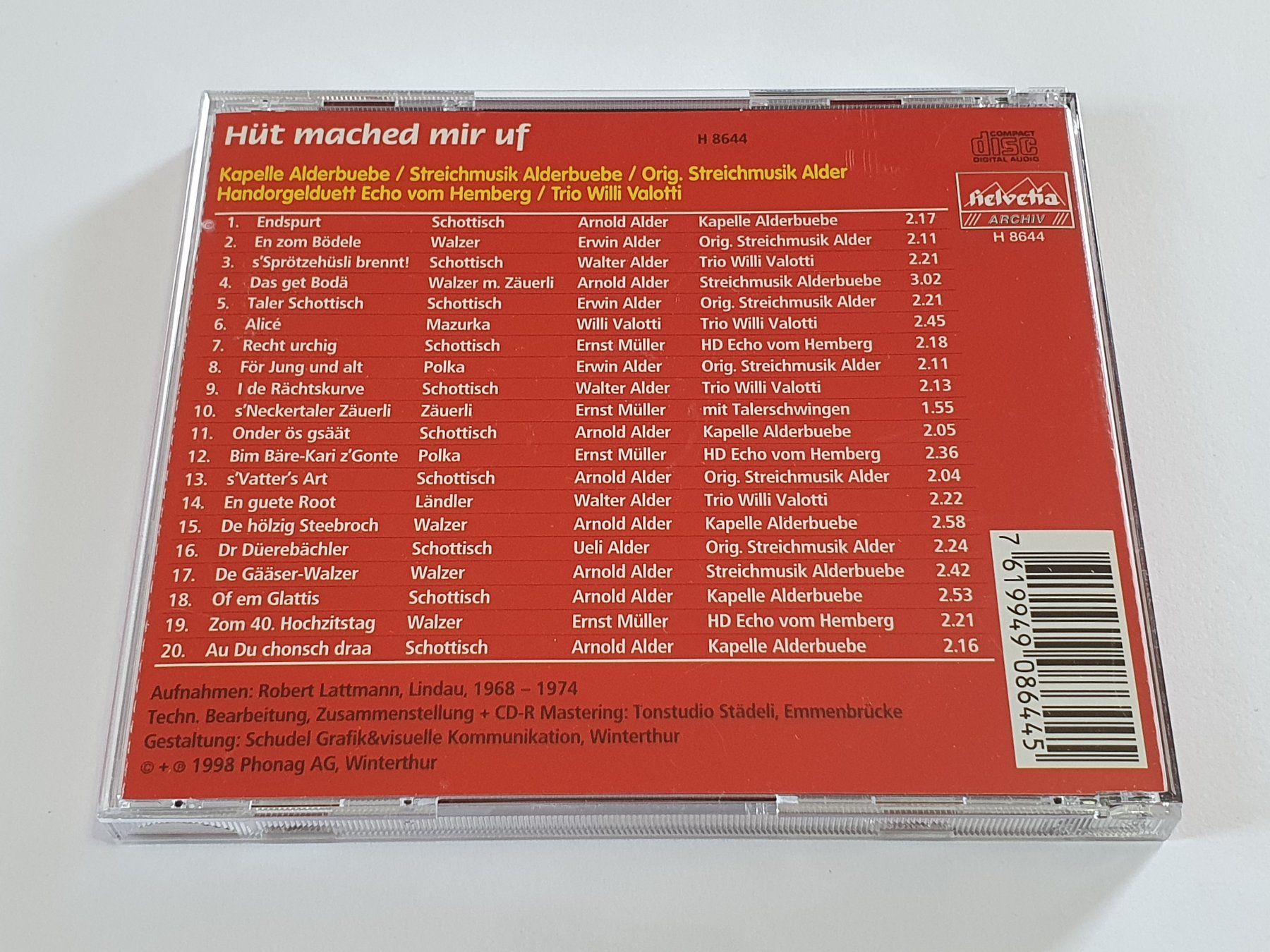 CDs: Alderbuebe - Hüt mached mir uf | CD – Gebraucht aus Dietlikon von Skylab007 1