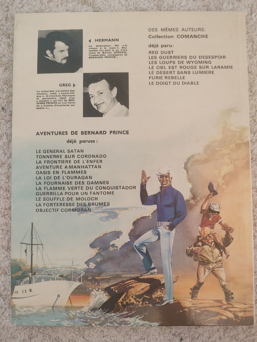 BD: Bernard prince - Aventure a Manhattan - TBE – D'occasion à Bougy-Villars par Vogue 2