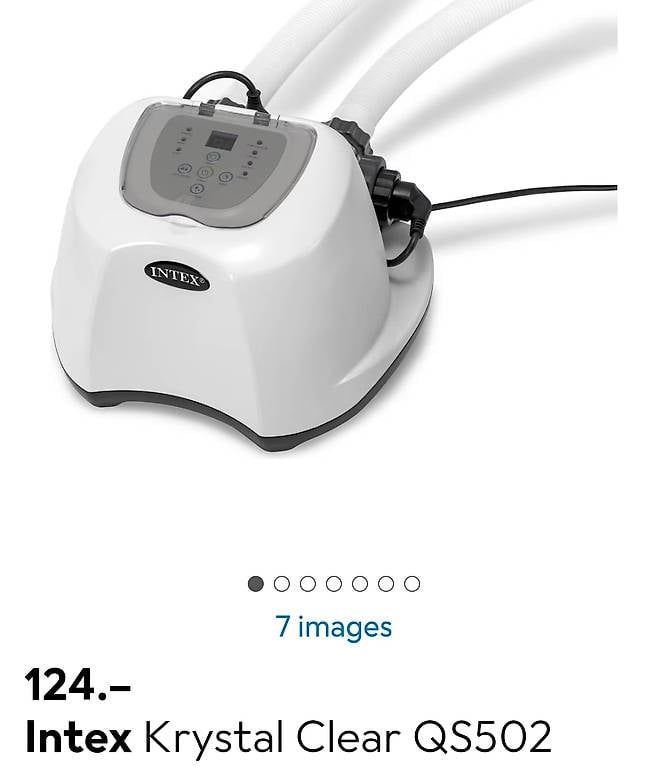 Accessori per Piscine: Krystal Clear QS502 Intex – Usato da Orvin venduto da patriciaaufranc