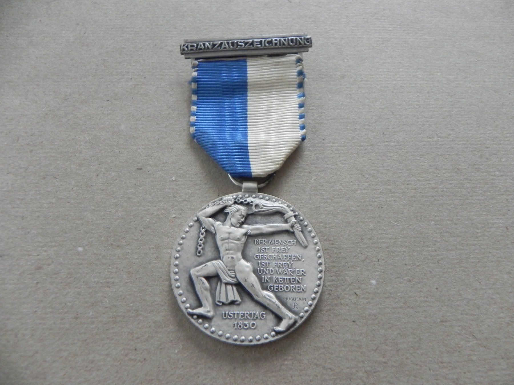 Medaglie: Medaille ZH Kant. Schützenfest Uster – Usato da Siebnen venduto da krimsie 1