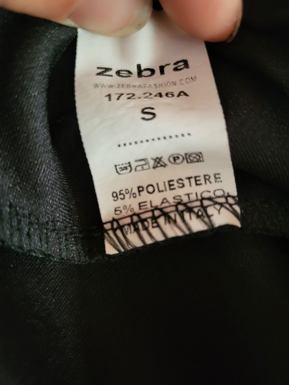 Zebra Vestiti: Schwarzes Kleid mit Spitzendetails Grösse S – Usato da Attinghausen venduto da lau_ys85 3