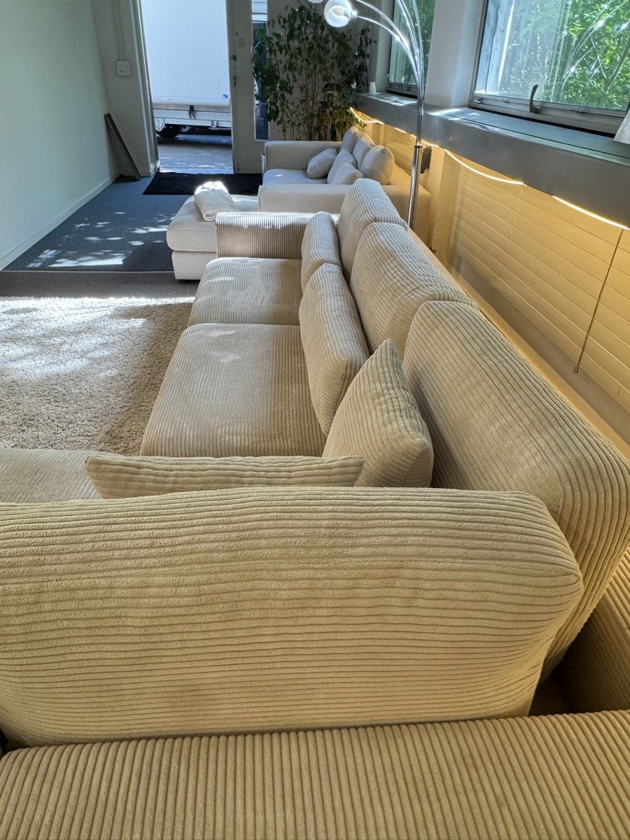 Pfister Divani: Ecksofa beige von Pfister Johan Jakob – Usato da Fehraltorf venduto da Sofalab.swiss 2