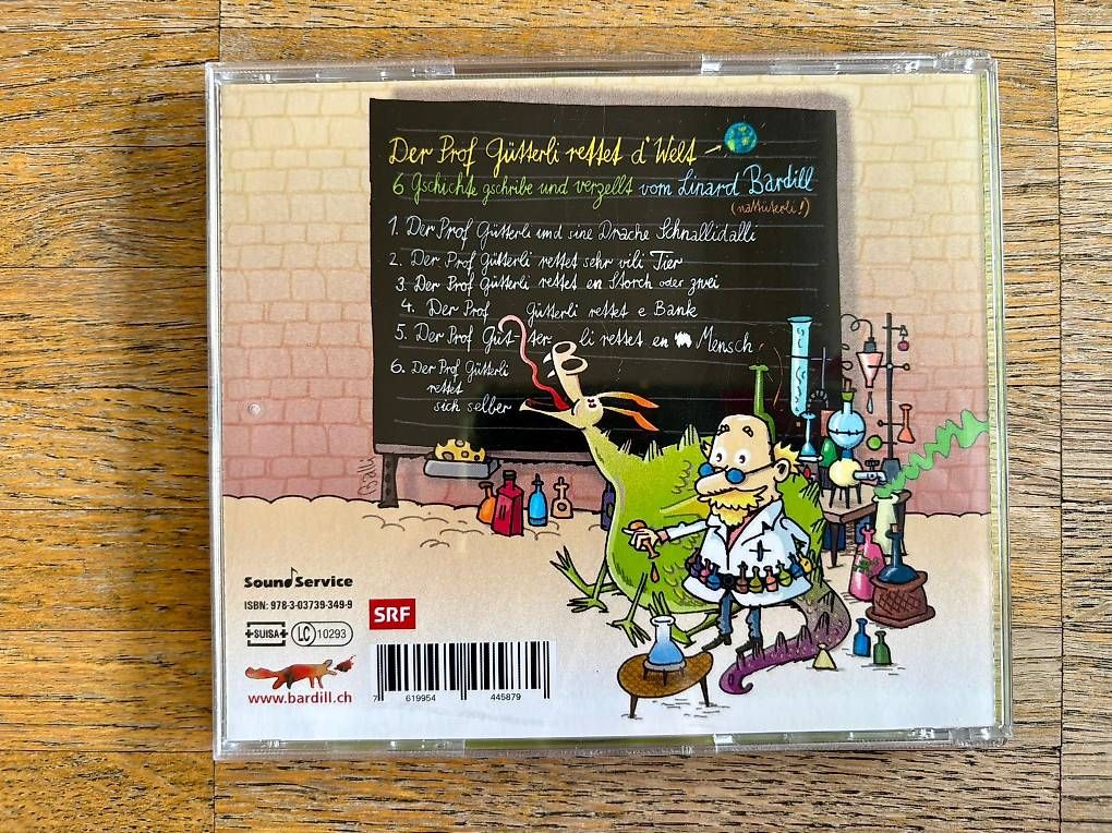 CD: Der Prof Gütterli rettet die Welt – Usato da Hedingen venduto da inf_mjl7 1