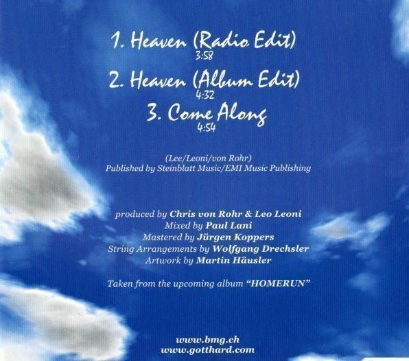 CDs: Gotthard - Heaven – Gebraucht aus St-Cergue von VeganWarrior 1