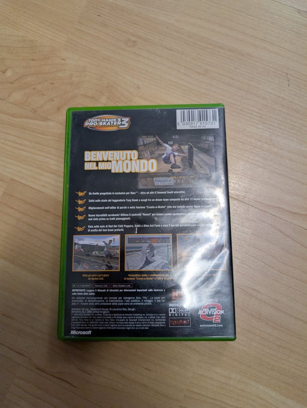 Giochi: Tony hawk's pro skater 3 Microsoft Xbox – Usato da Giubiasco venduto da Ticinerd 1