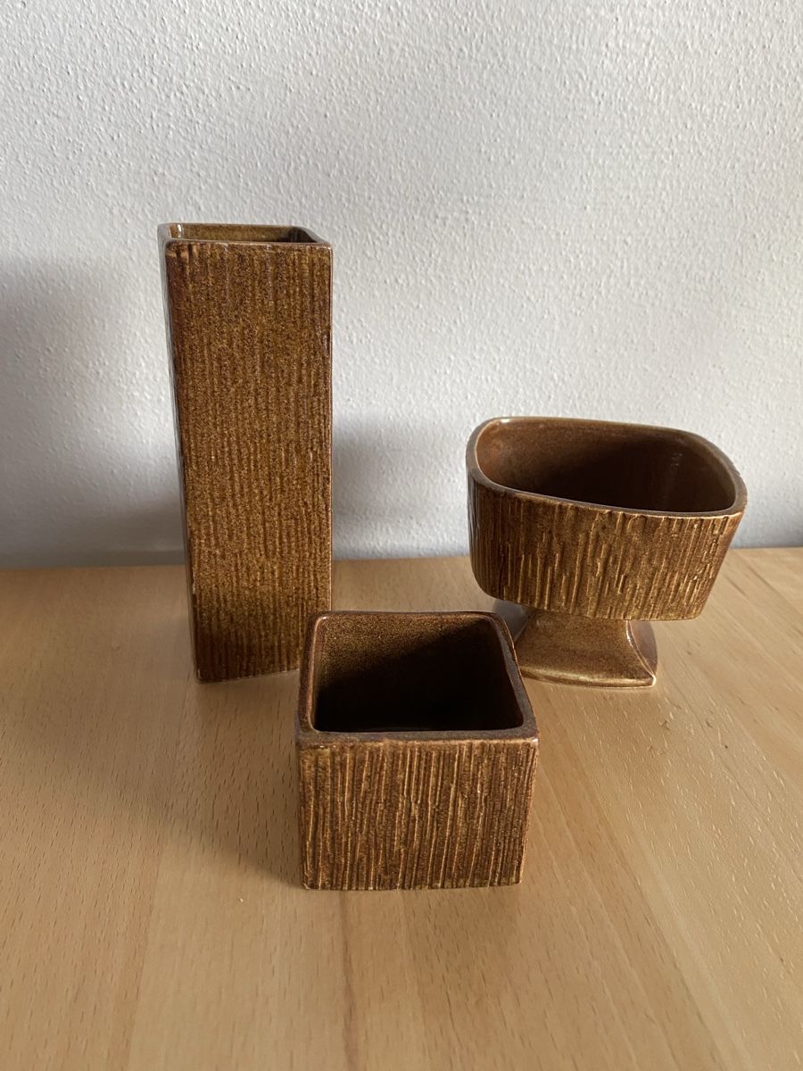 Rössler Vasi & Recipienti: 3 Rössler Vintage Vasen/Objekte – Usato da Schwarzenburg venduto da Michellu