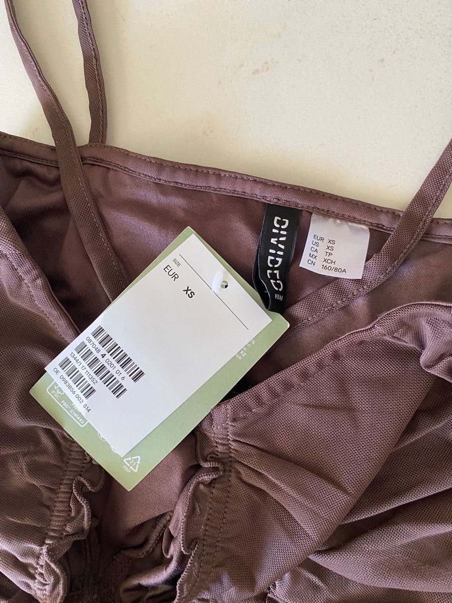 H&M Kleider: H&M Kleid braun Gr. XS NEU – Gebraucht aus Ellikon an der Thur von Bali1999 3