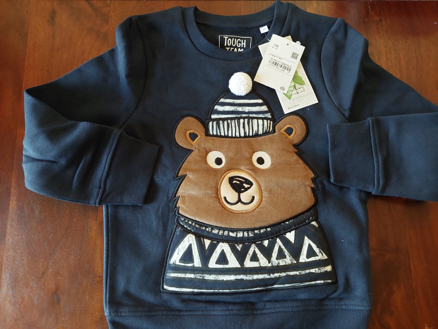 C&A Maglioni & Felpe: C&A Pullover Bär Grösse 128 – Nuovo e nell'imballaggio originale da Beckenried venduto da Havacola 6