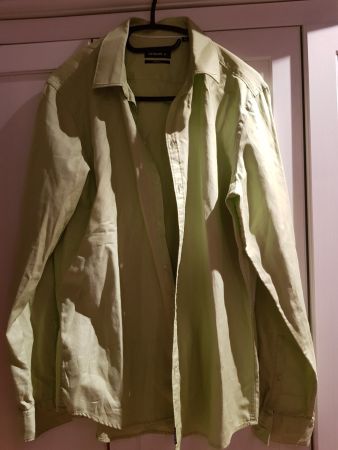 Strellson Slim Fit Herrenhemd Kr.Gr. 40 Frühlingsgrün