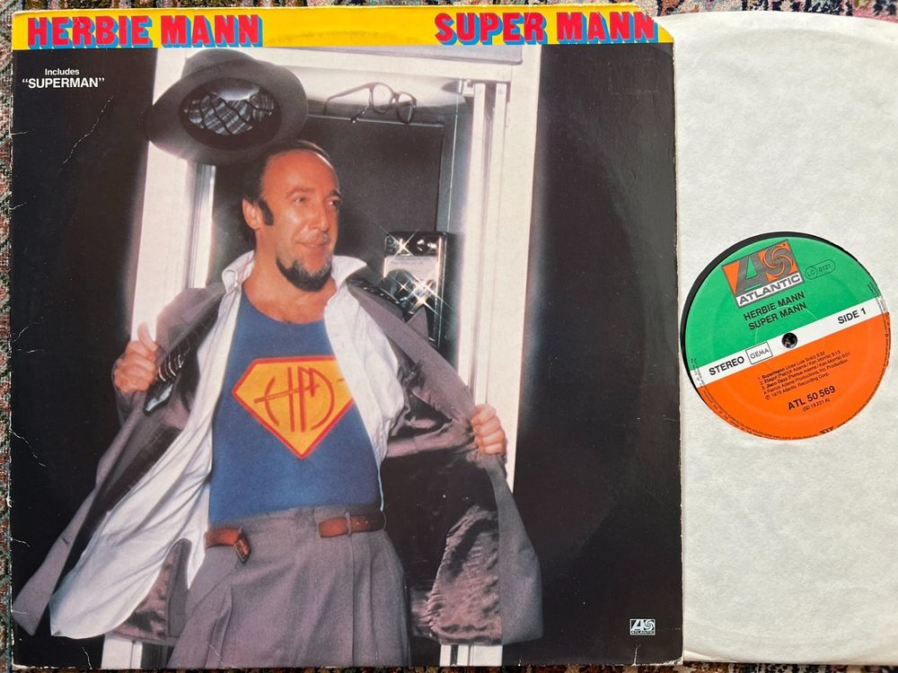 Herbie Mann Super Mann LP ♪ GEWASCHEN ♪ Kaufen auf Ricardo