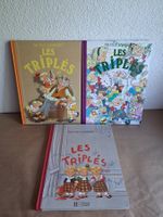 3 BD *Les Triples* Grand Format des Anees 90. Selon Images