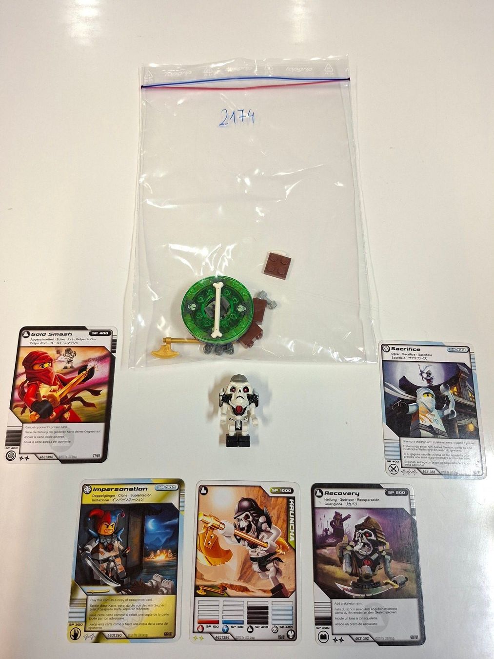 Lego Giocattoli: Lego 2174 Ninjago Spinners Kruncha gebraucht – Usato da Sils im Domleschg venduto da AMAG_AUDI_ZH 2