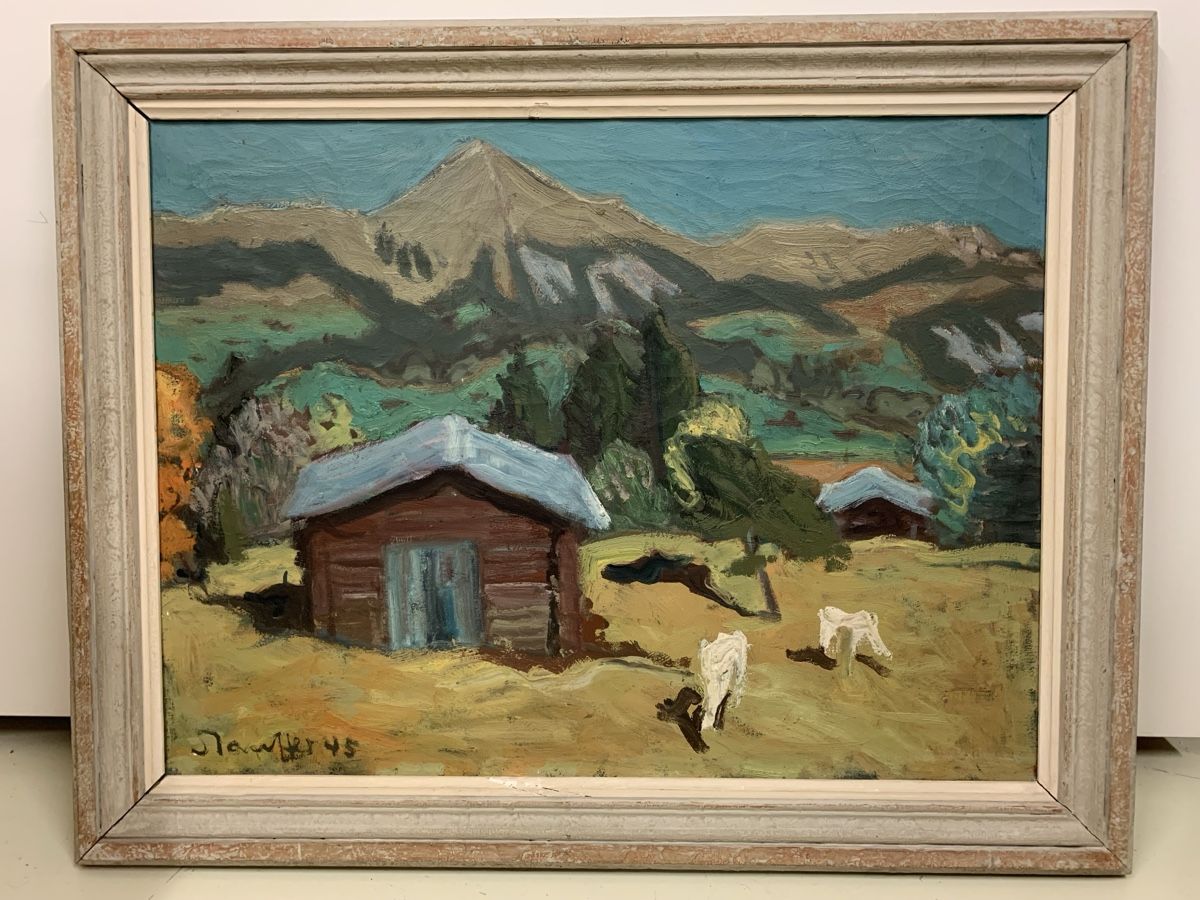 Tableaux: STAUFFER FRIEDRICH ARNOLD 1892-1980 – D'occasion à Wolfhalden par SecondAntique 1