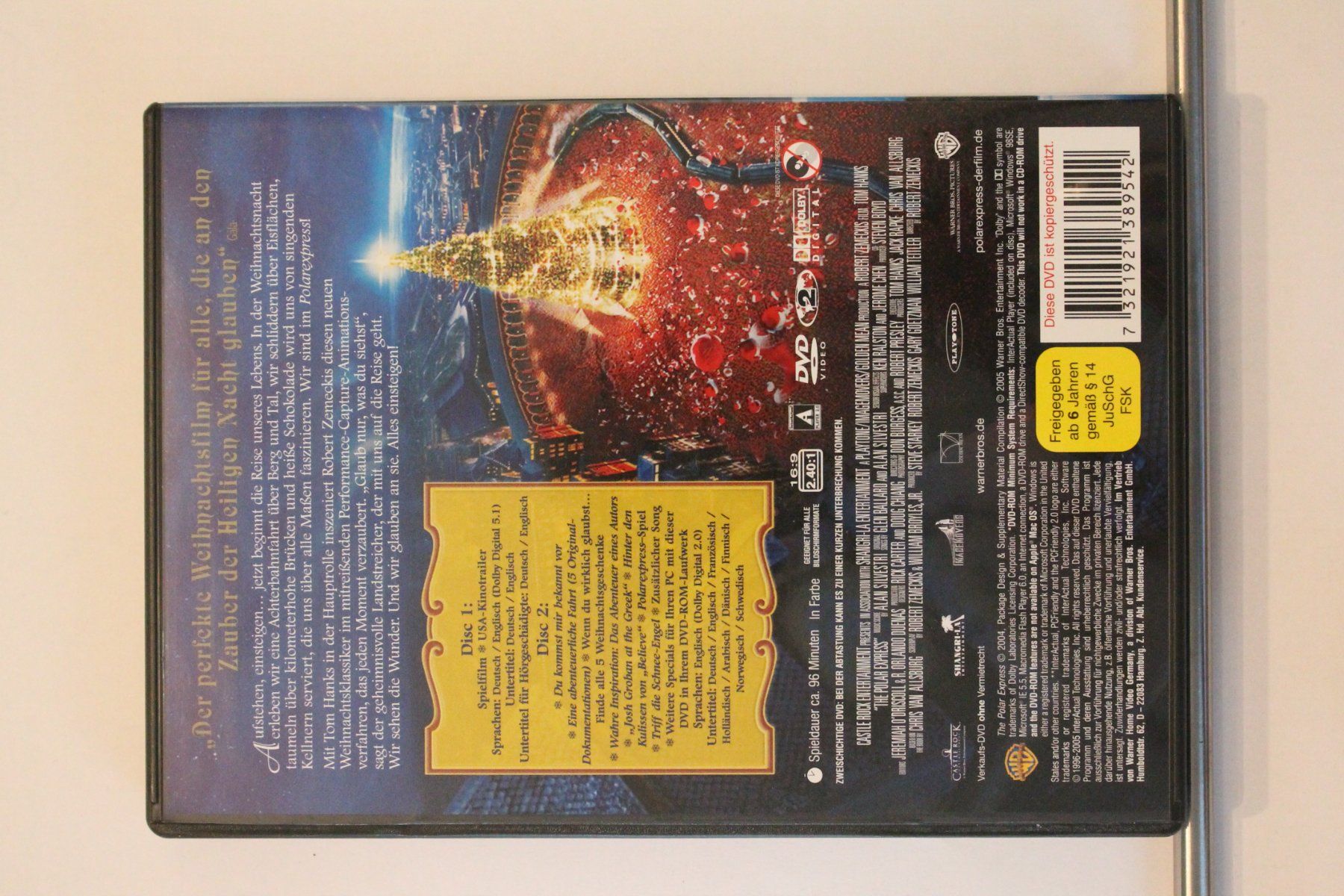 Tutti i DVDs: Der Polarexpress – Usato da Grenchen venduto da Manuel.We 1