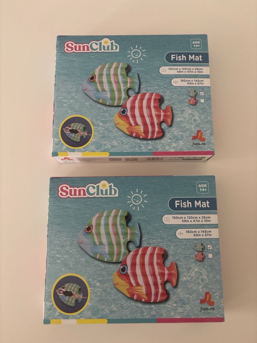 Spielzeuge: 2x SunClub Fish Mat new – Neu und originalverpackt aus Ennetbaden von iconic5408 2