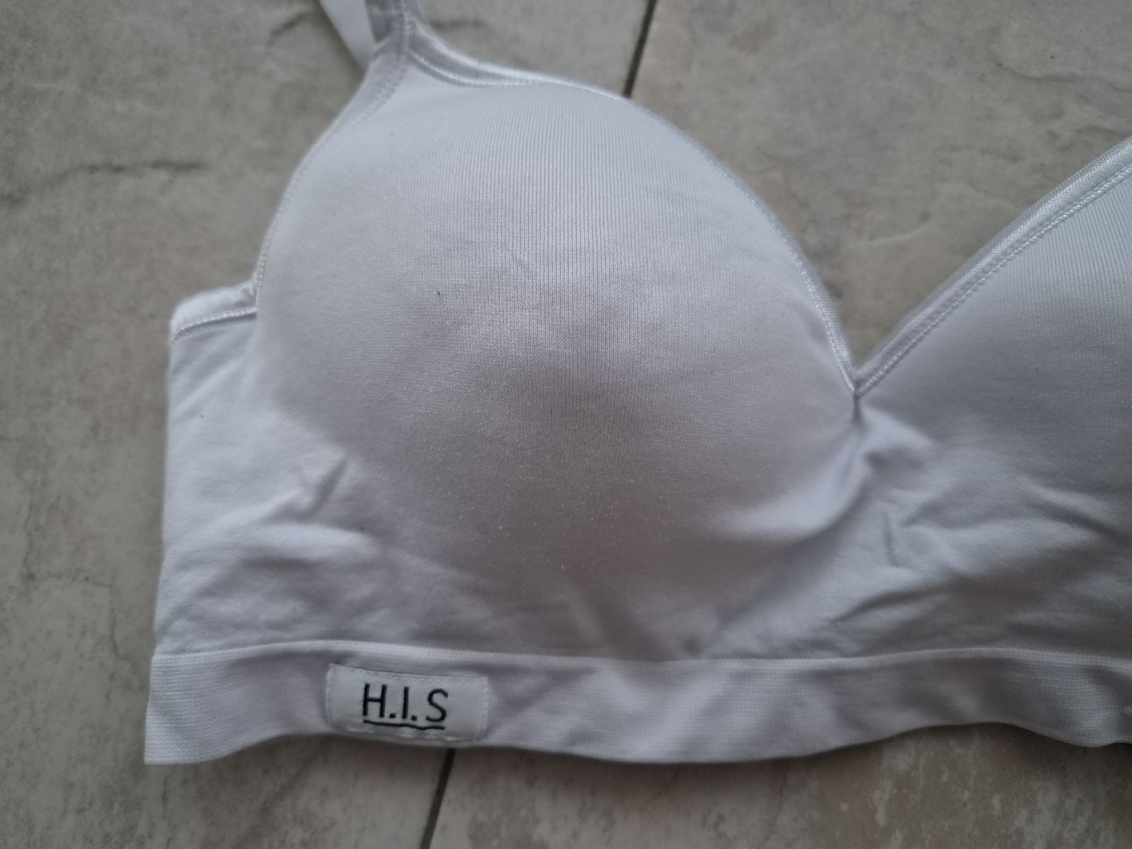 Altra biancheria intima: Damen BH weiss Grösse 90AA von H.I.S – Usato da Niederrohrdorf venduto da Miripfiri 1