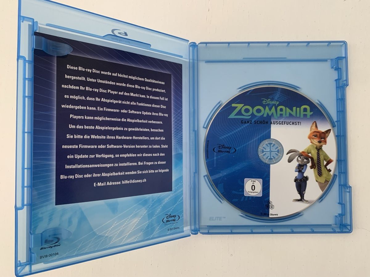 Tutti i DVDs: Zoomamia - Disney - Blu-ray – Usato da Zürich venduto da createdindust 2