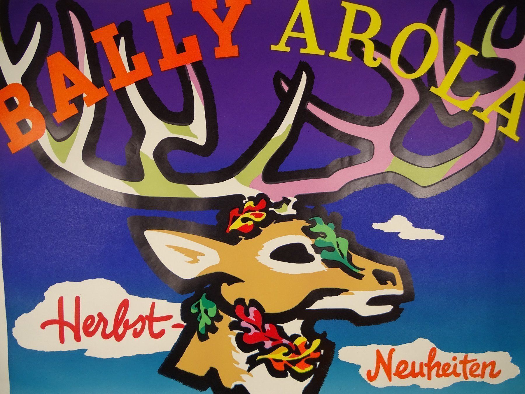 Poster & Bilder: BALLY AROLA, UM 1950 – Gebraucht aus Grüningen von Kartensammler 2
