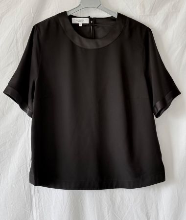 Kurzarm-Shirt schwarz (Katharina v. Braun), Grösse 44