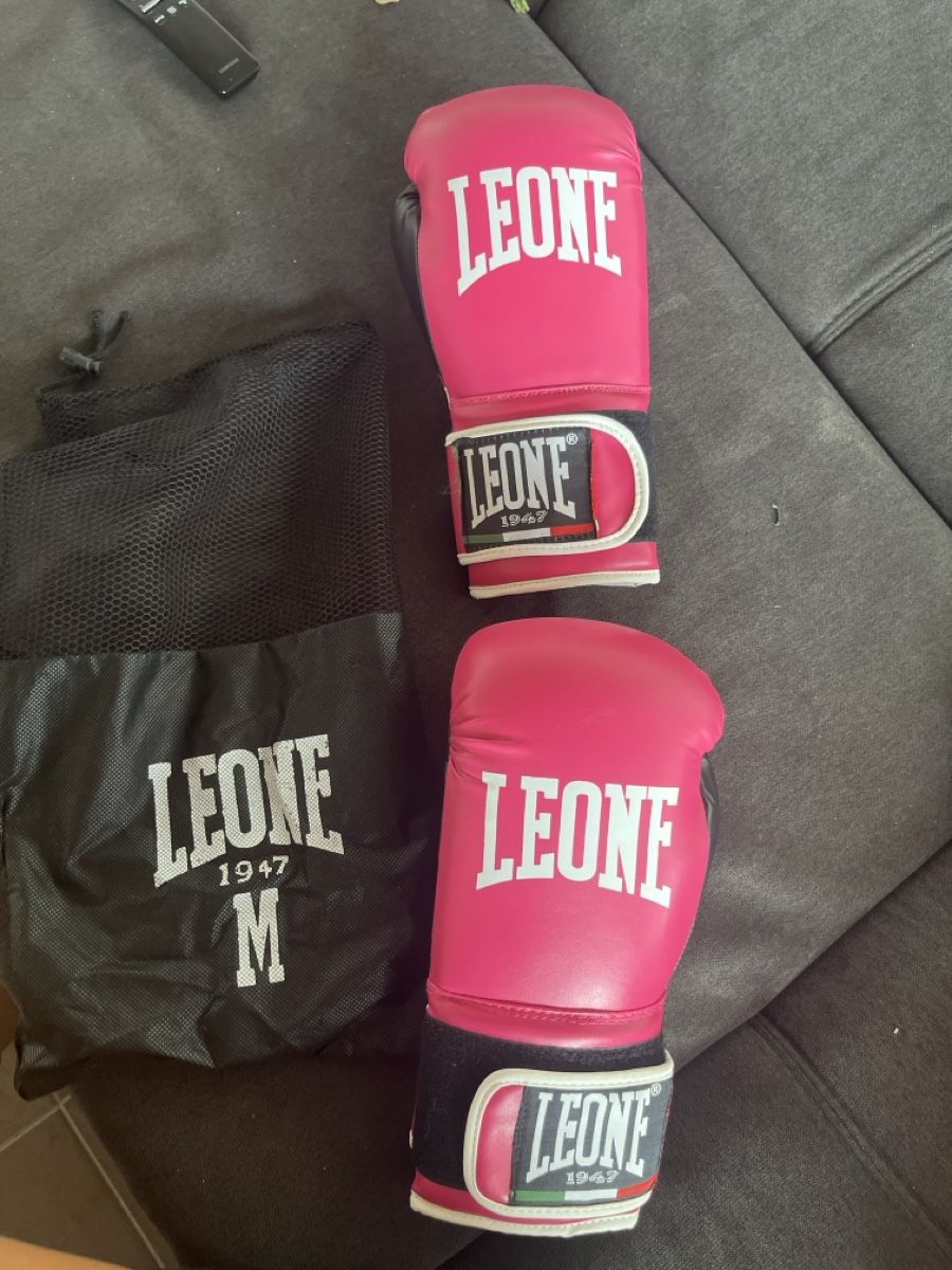 Handschuhe & Handstulpen: Guantoni boxe LEONE Flash M 10 oz rosa – Gebraucht aus Coldrerio von ali_2f8f