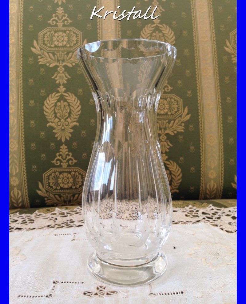 Vasen & Gefässe: VASE  BLUMENVASE  KRISTALLVASE – Gebraucht aus Subingen von ArtBead 6