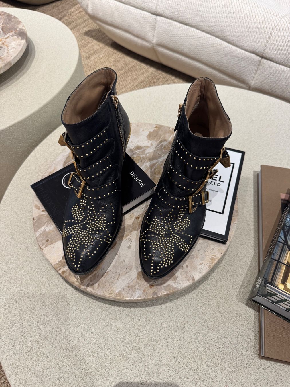 Chloé Scarpe da uomo: CHLOE BOOTS BLACK – Usato da Schwyz venduto da bofb 8