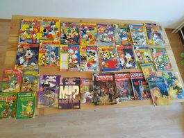 78 Donald Duck Hefte + 13 Diverse Comics