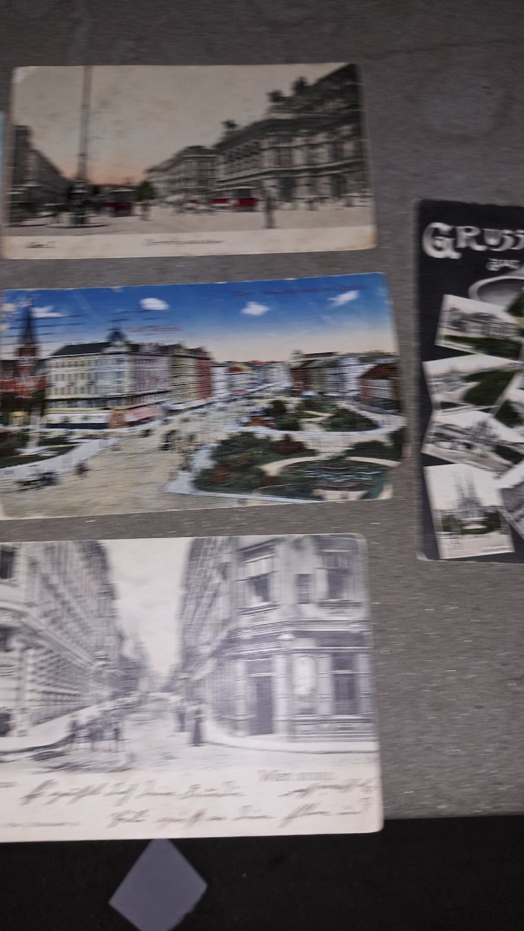 Cartoline postali: Antike Ansichtskarten WOEN 7 stk – Usato da Kölliken venduto da Upcycling-by-Mc-TAM 2