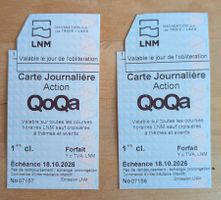2x carte navigation LNM 3 lacs 1ère classe