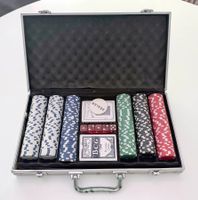 Poker-Set mit Aluminium Koffer