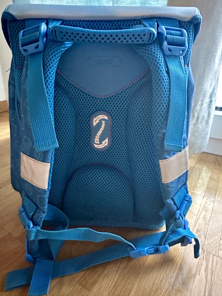 Kindertaschen: Scooli School Backpack Super Mario Blue Ergonomic Used – Gebraucht aus Zürich von ferreira.ana 2