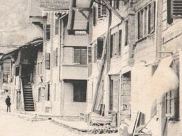 BRIENZ: animierte Dorfstrasse 1906
