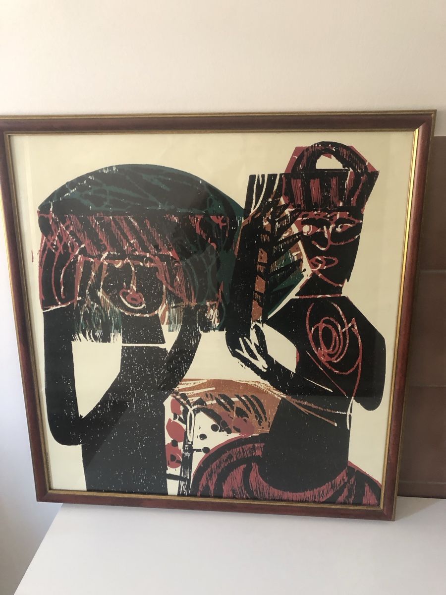 Grafica & Litografie: Jolie tableau vintage art – Usato da petit lancy venduto da FerreiraLuis 6