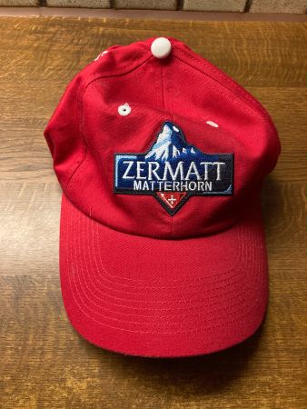 Zermatt Cap/Schirmmütze rot - neuwertig