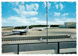 Stockholm Arlanda Airport, SAS und CCCP-Flugzeug, um 1975