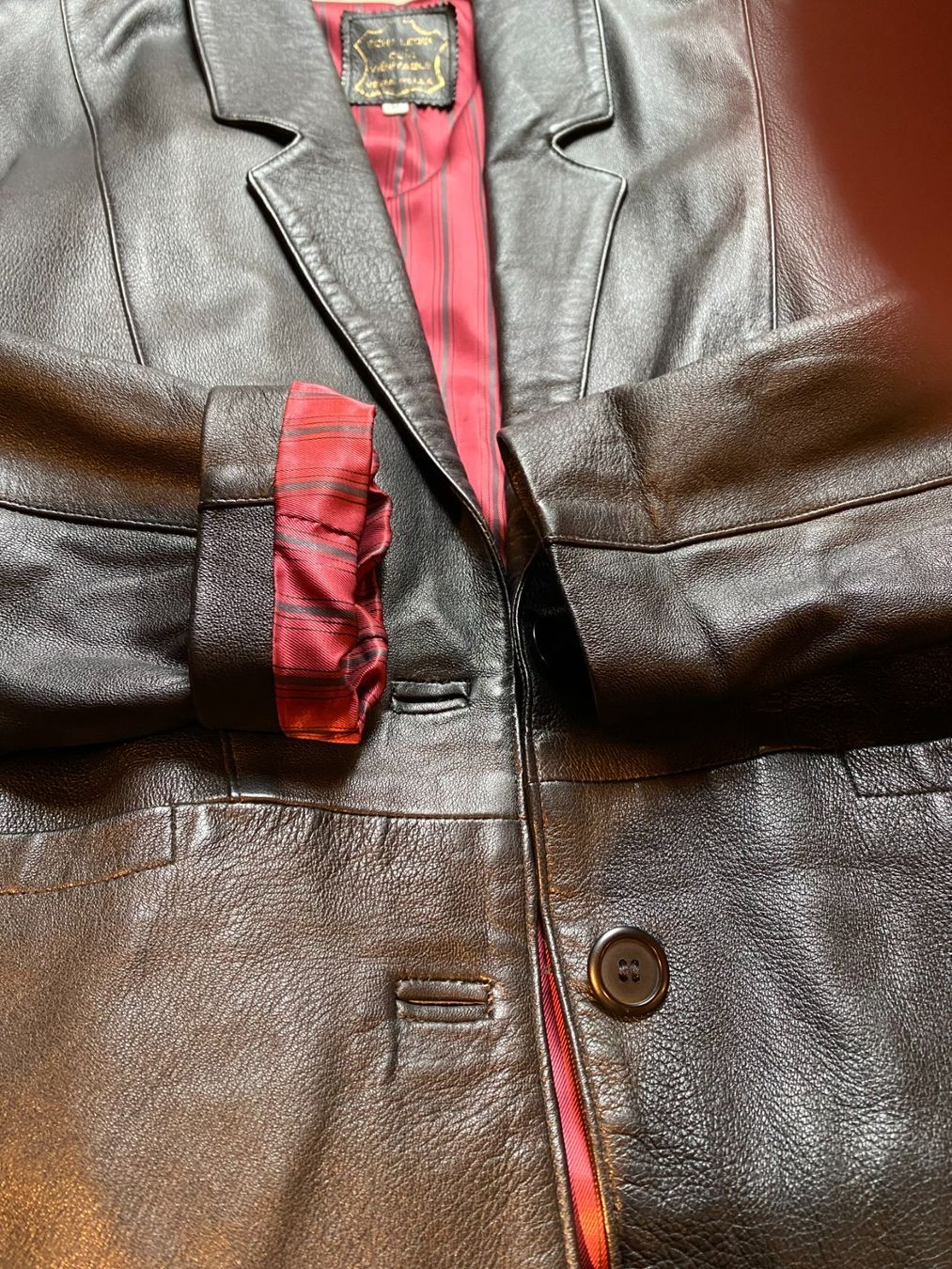 Giacche: Schwarze Damen Lederjacke Gr.34 (Blazerform) – Usato da Berg TG venduto da tanzfuchs 2