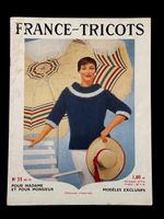 Original Vintage Magazine France-Tricots 1960