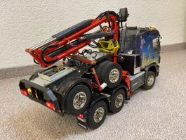 Tamiya Scania Langholz LKW,inkl. Frsky XE Tandem
