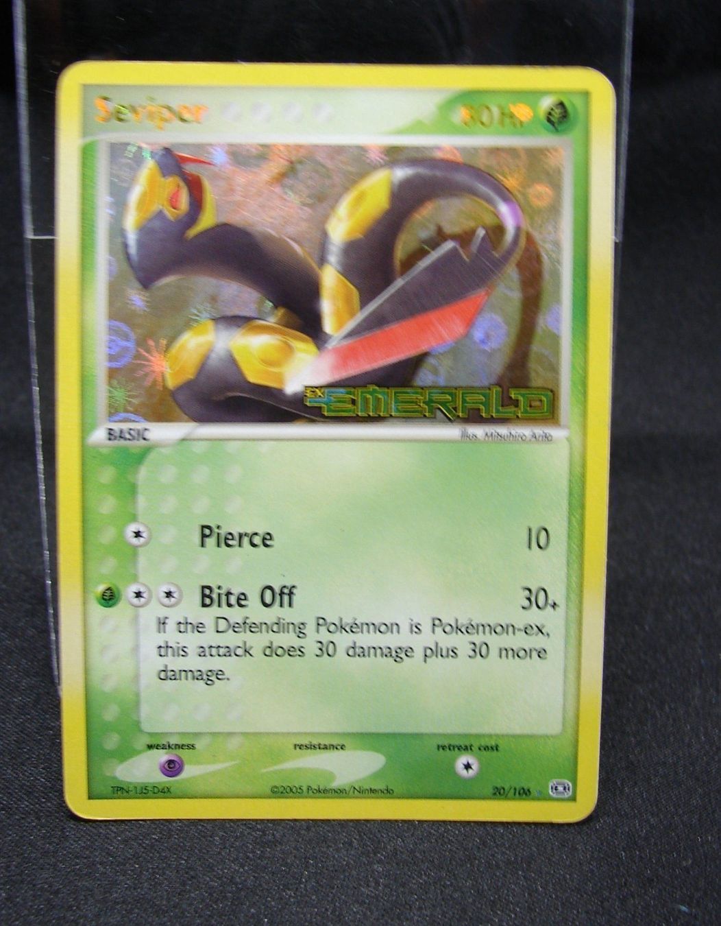 Pokémon Carte collezionabili: Seviper - Rare Reverse Holo         /151 – Usato da Rümlang venduto da coh_87ww