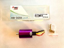 Moteur Brushless 1:10 RC HD Power 3650 inrunner 5900RPM/V