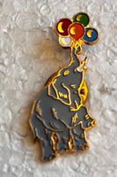 Pin Simone Erni - Zirkus  Elefant (grau)