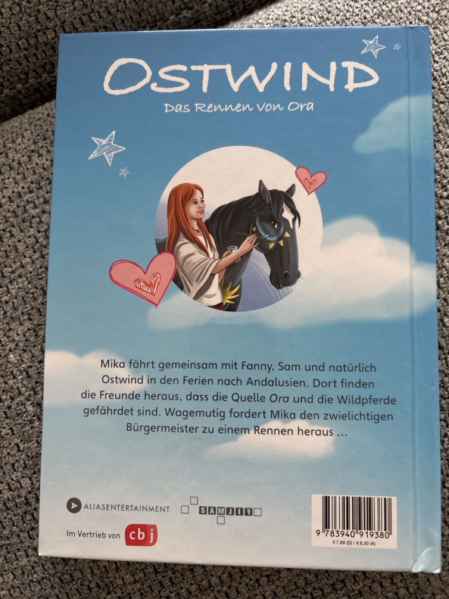 Libri: Ostwind - Das Rennen von Ora – Usato da Rünenberg venduto da ZwergLi100 1