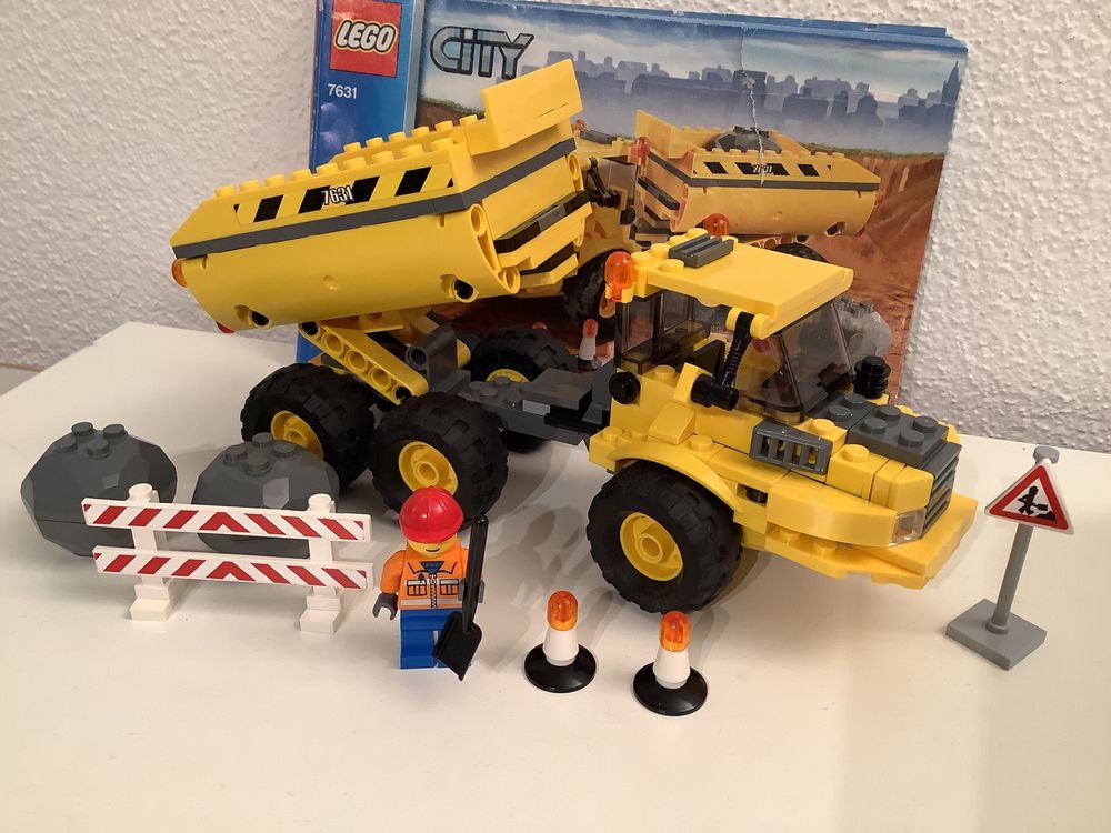 Lego city dump online truck 7631