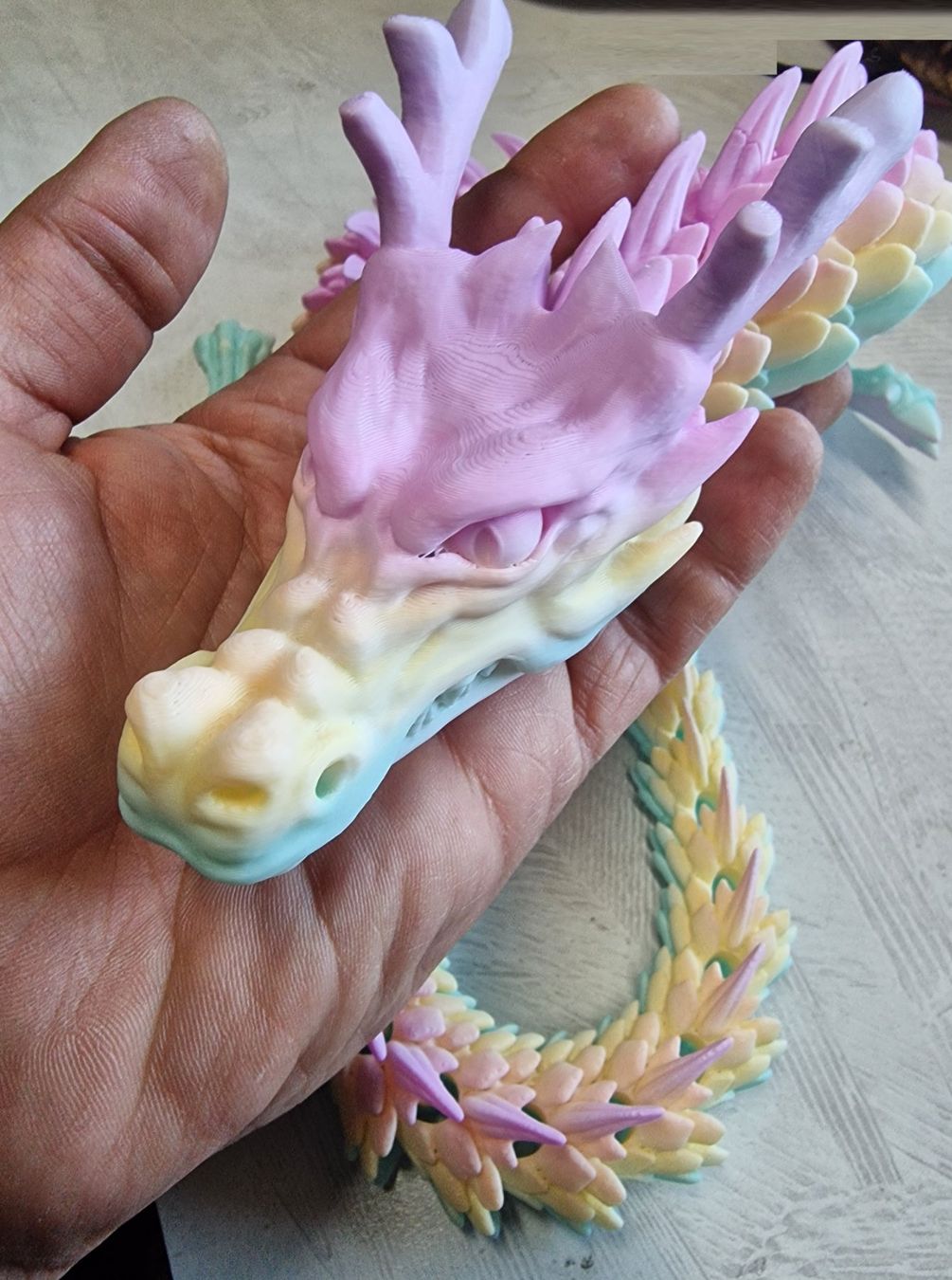 Statuette: 3D gedruckte  Drachen Dragon figur 85cm – Usato da Uerkheim venduto da Kaufoption
