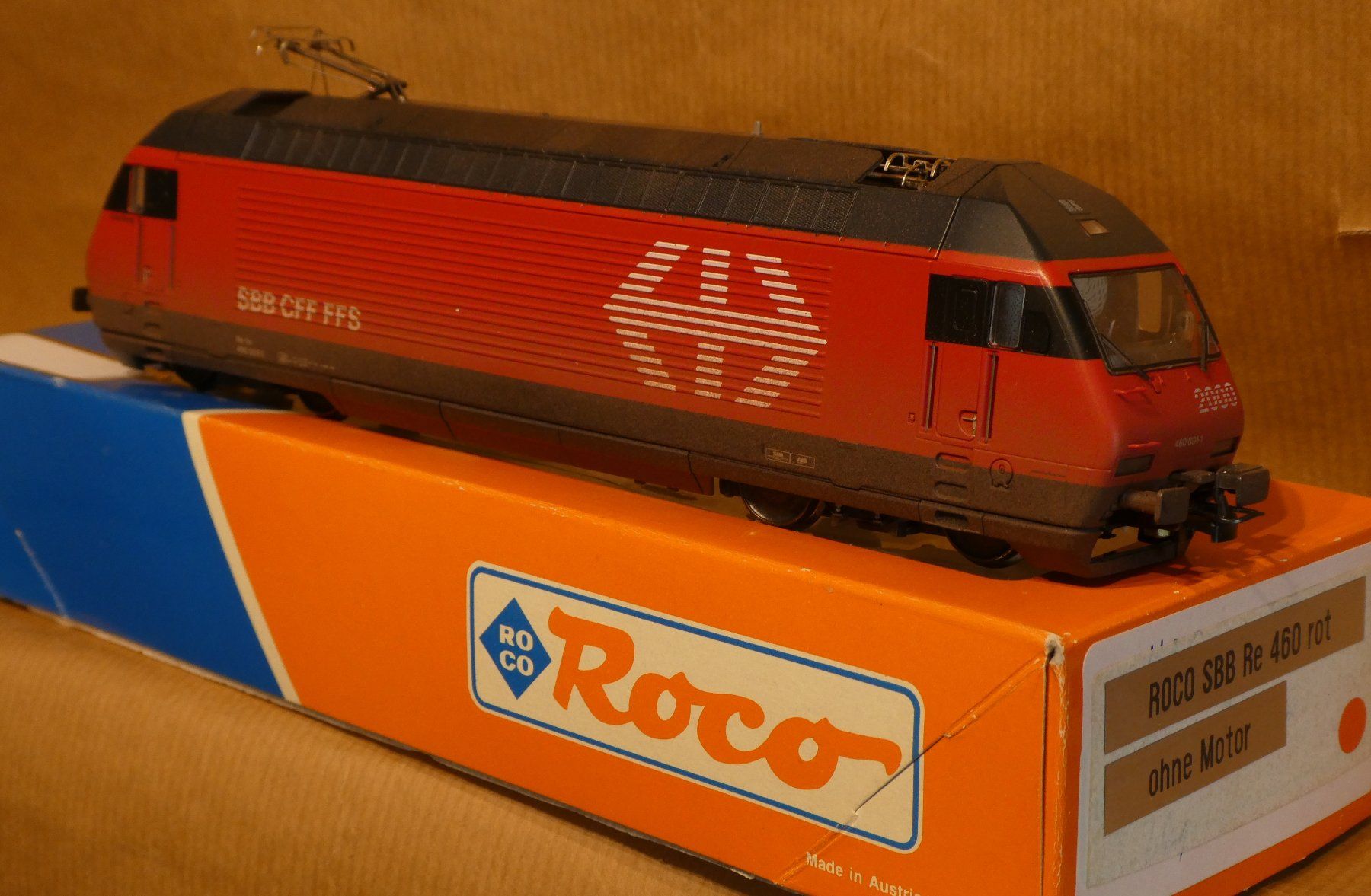 Roco Modellini di ferrovie: Roco SBB Re 460 'Lötschberg' DUMMY – Usato da Muri b. Bern venduto da Malagueno 8