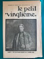 "Le Petit Vingtième" journal 1934 Albert Ier - 8 pages