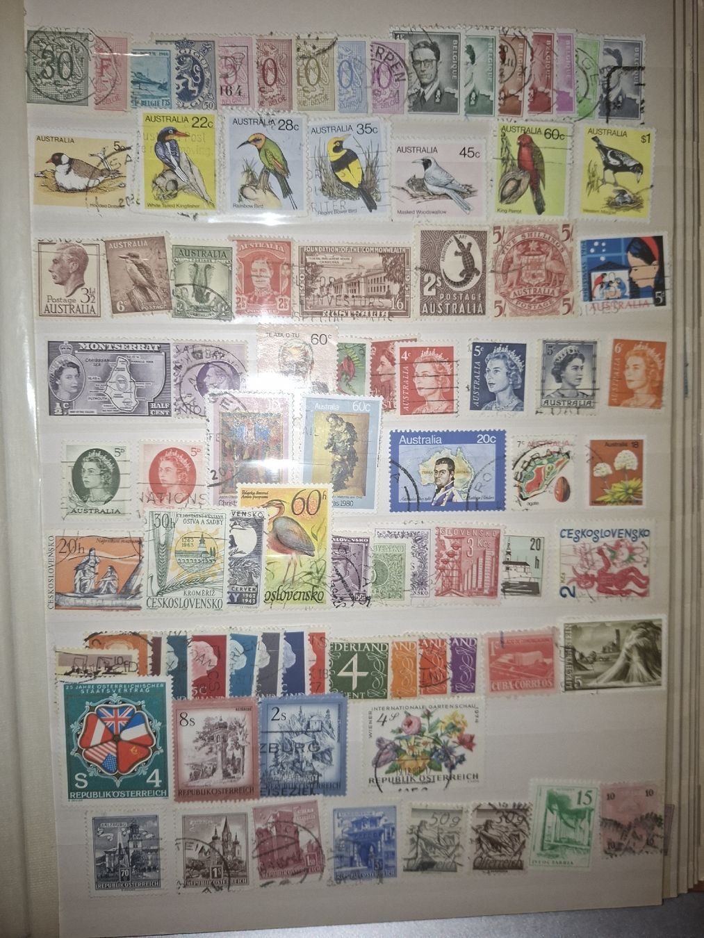 Tous les timbres: Album Ausland Div Marken  – D'occasion à Balgach par SIMEON27 8