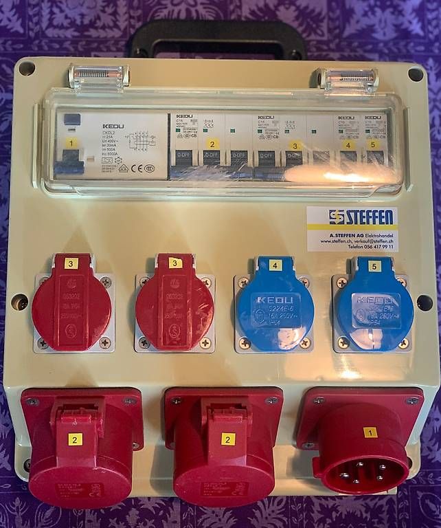 Elektrotechnik: Baustromverteiler 16A – Gebraucht aus Volketswil von dancingsoul74