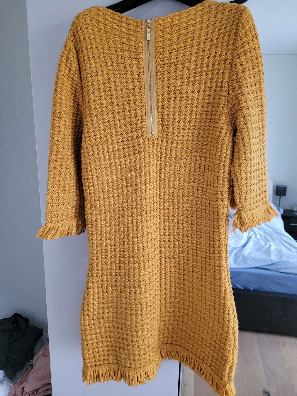 Kleider: Strickkleid Mangano gelb Grösse 38 – Gebraucht aus Winterthur von Netta777 2