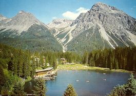 AROSA Untersee mit Badeanstalt